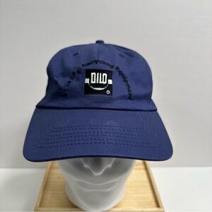 DILO Hat vintage Navy adjustable cap Recycling Equipment
